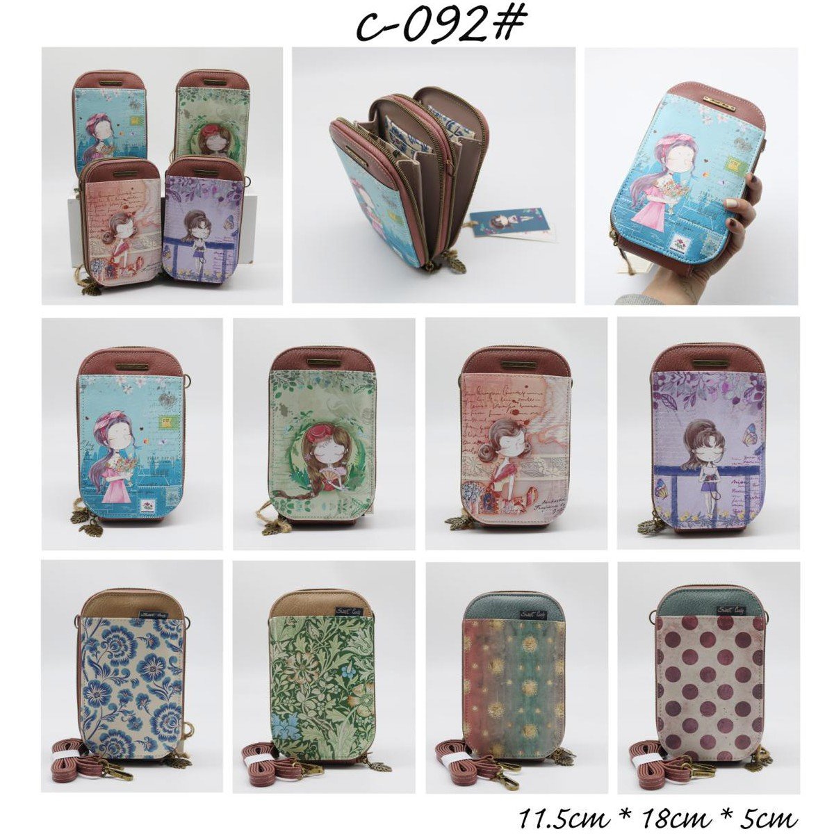Bandolera compacta Sweet & Candy muñecas
