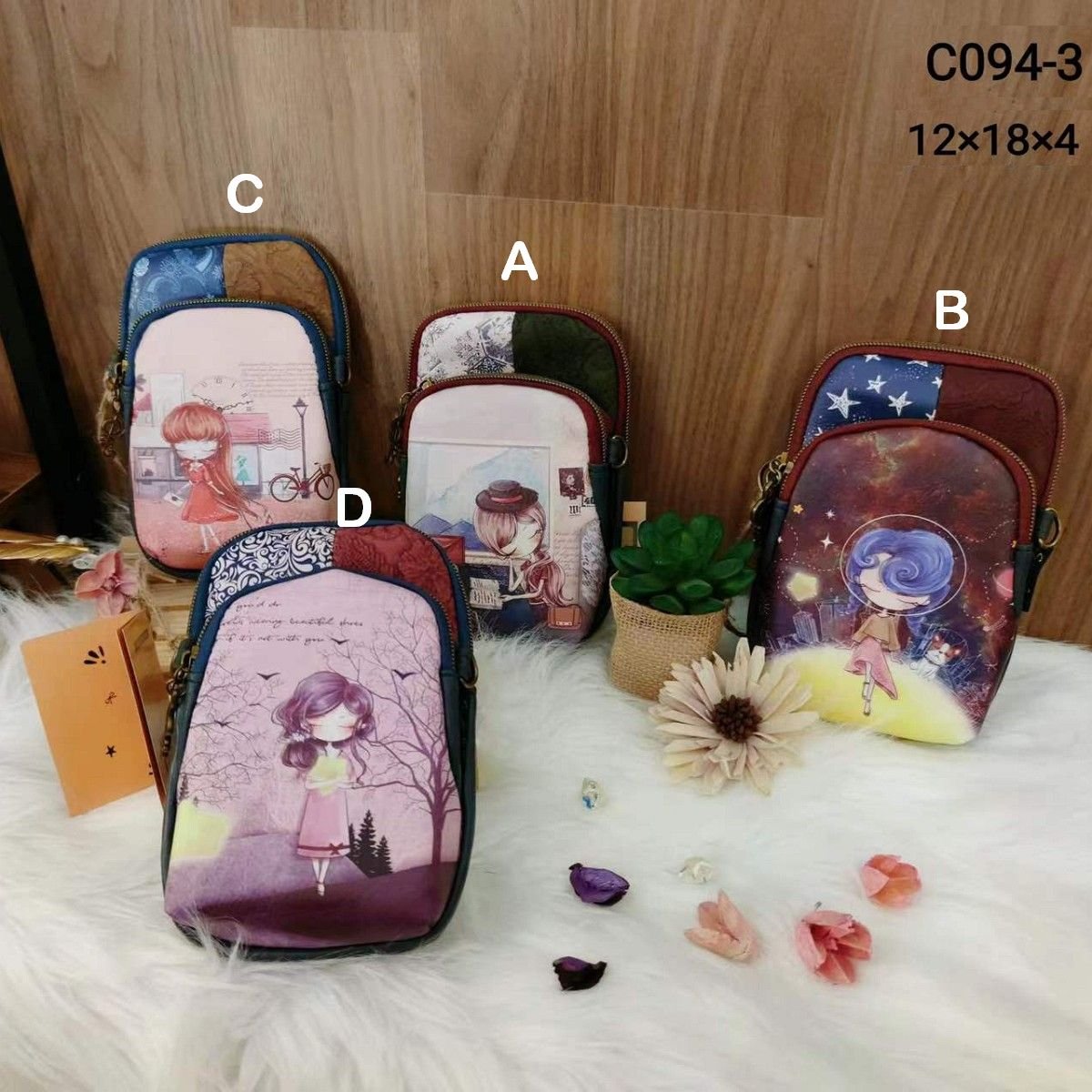 Bandolera con solapa Sweet & Candy