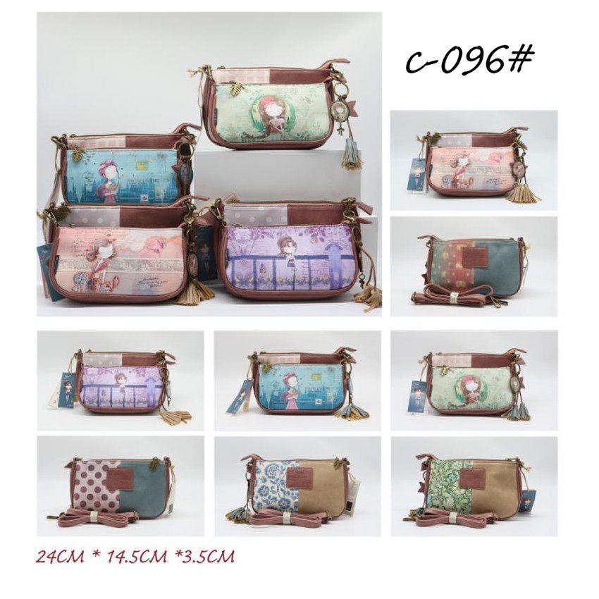 Bandolera rectangular Sweet & Candy muñeca