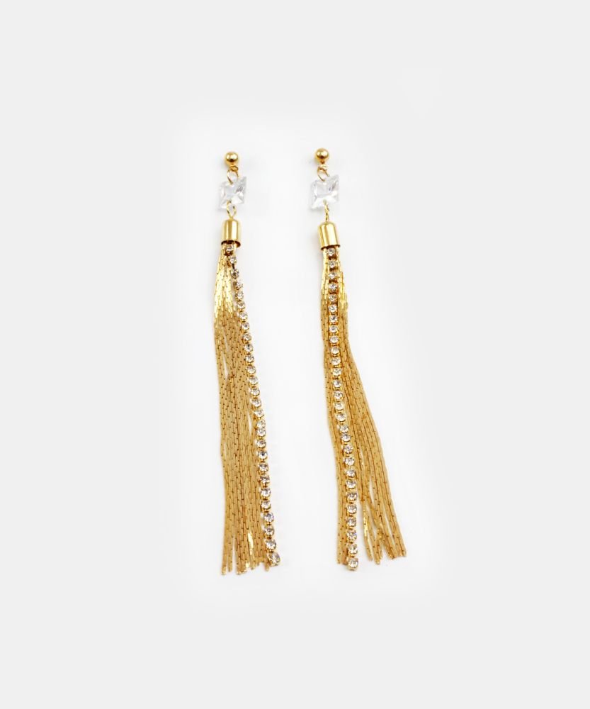 Pendientes con cristales