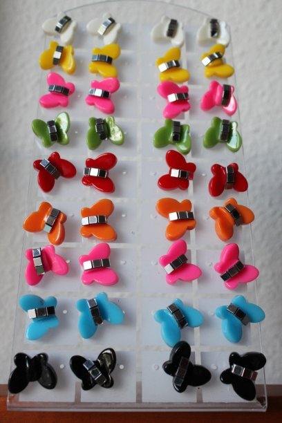 Pendientes Boton 36 pares, modelos de pendientes