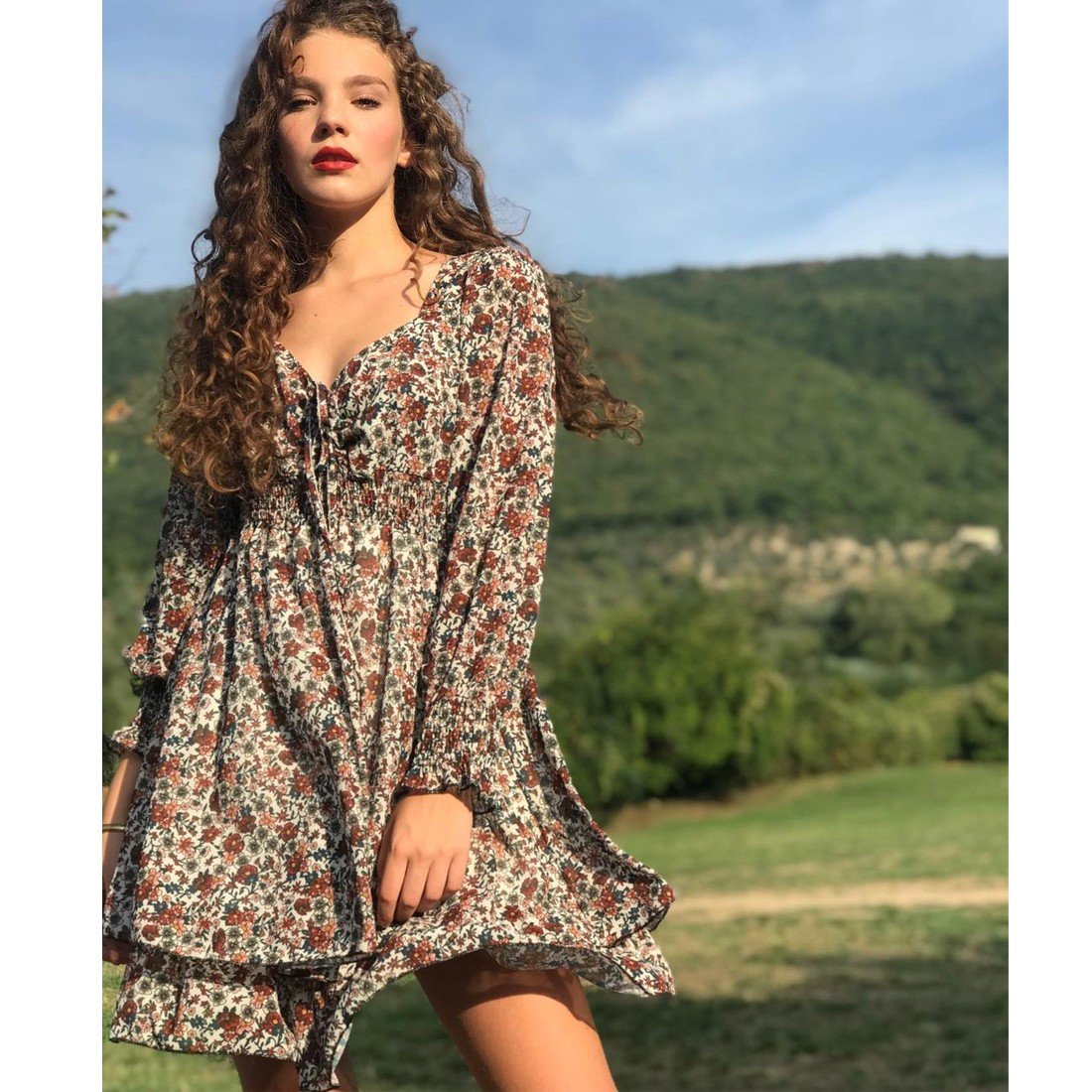 Vestido estampado